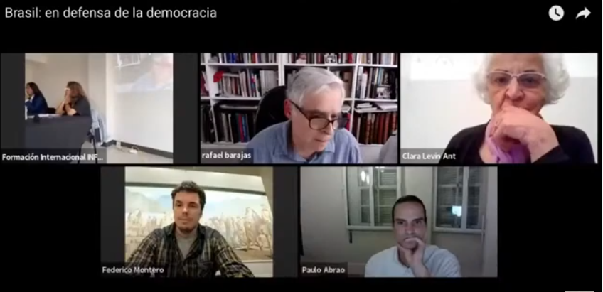 Conferencia "Brasil en defensa de la democracia" . Instituto Nacional de Formación Política - Morena (México) 30 sept 2022