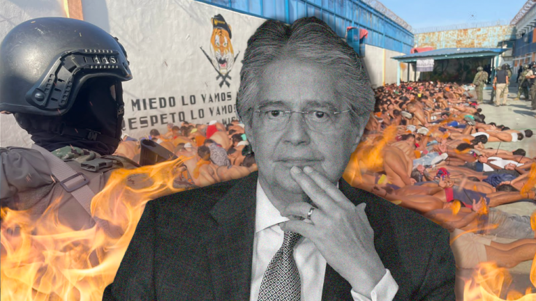 Crisis política y de inseguridad en Ecuador.