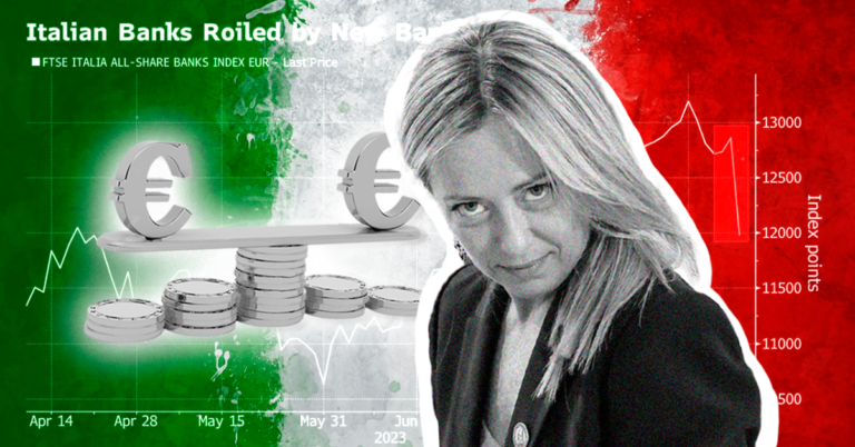 Meloni va contra la renta extrodinaria de la banca